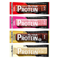 【アスクル限定】アサヒグループ食品 1本満足バー プロテインチョコ掛けシリーズ（4種 各3本）セット