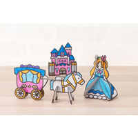 銀鳥産業 はじめてのダンボール工作キット おひめさま 305-142 1個