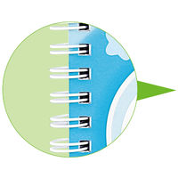 アーテック じゆうがちょうアニマルフレンズ(B4ダブルリング40枚) 9524 1セット(10冊)