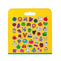 銀鳥産業 ぺたぺたシールでおけいこ ひらがな 484-030 1セット(5個)