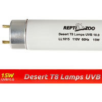 三晃商会 REPTIZOO AT19用 T8 UVB10.0ライトチューブ15W LL1015 296776 1個（直送品）