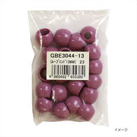清原 ループエンド 13mm 20個入 GBE3044-13_14 赤 1セット（3袋60個）（直送品）