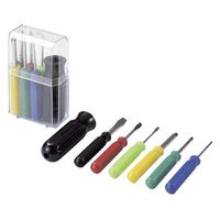 エコー金属 ドライバー6P(ケース入) 0536-047 1セット