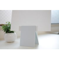 エイジ化成 クタっとならないペーパースタンド アイスブルー PS-IBL 1個