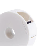 エイジ化成 タブも作れるテープカッター 小 白 TP-S-WH 1個