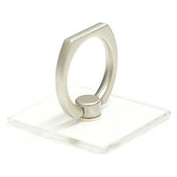 エアージェイ スマホリング スクエア型台座(ベースクリア) AST-SRCS GM 1個