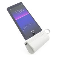 エアージェイ 横型5000mA モバイルバッテリー Type-C MB-T5000C WH 1台