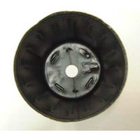 日本ポリ鉢販売 ポリポット黒丸75 100入 7.5cm 4539920900122 1個（直送品）