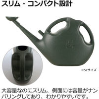 リッチェル スラック ジョーロ 5L ダークグリーン 4945680703338 1個