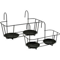 タカショー プラントホルダー ダブル (大) NPM-PH4L 大 1個（直送品）