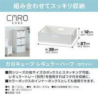 JEJアステージ カロキューブレギュラーハーフ ホワイト 4528302190022 1個