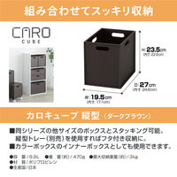 JEJアステージ カロキューブ縦型 ブラウン 4528302190077 1個