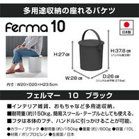 JEJアステージ フェルマー 10 ブラック 4528302650038 1ケース(6個入)