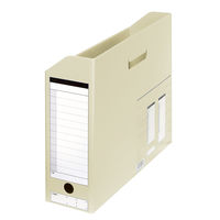 【アウトレット】【Goエシカル】訳あり プラス ボックスファイル ダンボックス B4ヨコ横 ライトグレー 90622 1冊