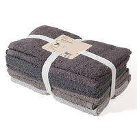 山内株式会社 フェイスタオル ブルーグレー 抗菌防臭 FSB-BG3 1枚 オリジナル