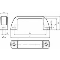 鍋屋バイテック会社 プラキャビネット取っ手 UPC UPCー27ー132ーSGーP 1セット(3個)（直送品）