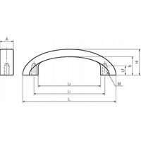 鍋屋バイテック会社 プラ取っ手 TA TAー112ーP 1セット(3個)（直送品）