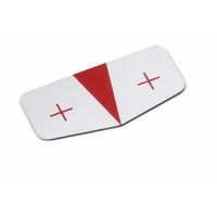 鍋屋バイテック会社 ポイントステッカ FPS/FPT FPSーBK 1セット(14個)（直送品）