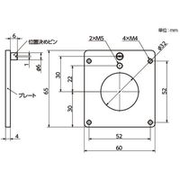 鍋屋バイテック会社 ハンドル自動化ユニット|高トルクアダプタ用プレート EOTAPー200 1個（直送品）