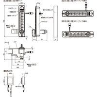 鍋屋バイテック会社 電子ラッチ(電池式)・電子キー管理タイプ SCー10 SCー10ー1000ー10 1個（直送品）
