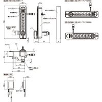 鍋屋バイテック会社 電子ラッチ(電池式)・キーパッド管理タイプ SCー50 SCー52ー1000ー10 1個（直送品）