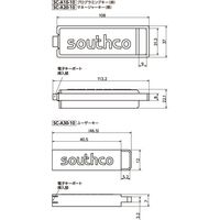 鍋屋バイテック会社 電子ラッチ(電池式)用電子キー SCーA SCーA20ー10 1個（直送品）