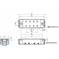 鍋屋バイテック会社 リニアガイド用ブレーキ・クランプ機構|リニアクランパ・ズィー LBHS LBHSー2001ーAS2 1個（直送品）