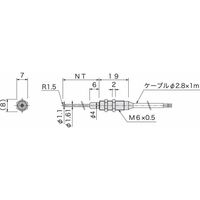アサ電子工業 高精度タッチスイッチ(3線式) N6 N6Aー60ーLED 1個（直送品）