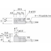 アサ電子工業 高精度タッチスイッチ(3線式) STF15 STF15ーLED 1個（直送品）
