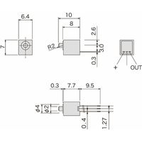 アサ電子工業 高精度タッチスイッチ MR2 MR2B 1セット(5個)（直送品）