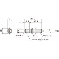 アサ電子工業 高精度タッチスイッチ(3線式) BSTM6 1個（直送品）