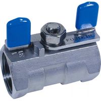 ボールバルブ|ニューバリューシリーズ ボールバルブ(ステンレス鋼製・3.92MPa・レデュースボアタイプ) UBVN UBVNー14IーR（直送品）