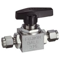 フジキン ボールバルブ|スーパーミニボールバルブ FUBV FUBVー915ー3.2 1個（直送品）