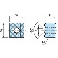 イマオコーポレーション ワークグリッパー|HS・グリッパー(スクエアタイプ) HS HSー9162 1個（直送品）