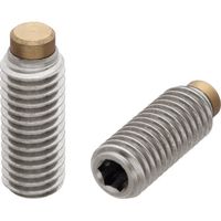 イマオコーポレーション クランピングスクリュー|パッド付スクリュー HSSB・HSSP HSSP05ー17ーSUS 1セット(5個)（直送品）