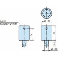 イマオコーポレーション ワンタッチ着脱|シャフトジョイントストロング QCSJS QCSJS0822A 1個（直送品）