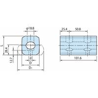 イマオコーポレーション TPEダンパー(レクタングラー) TPTRB TPTRBー10140 1個（直送品）