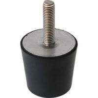 イマオコーポレーション 防振ゴム(円錐台、オネジ) VDB6 VDB6ー2517M6L12M 1セット(15個)（直送品）