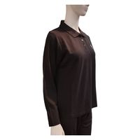 ブルーメイト 婦人 鹿の子長袖ワンポイントポロシャツ KD150NE5LL 1枚（直送品）