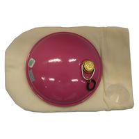 土井金属 トタン湯たんぽ miniまる 1.2L 袋 ピンク (1セット:3個入) 4905891112800 1セット(3個入)（直送品）