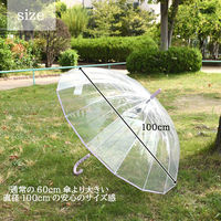 スギハラ 傘 60cm ジャンプ カラーグラス16本骨 ラベンダー 4947272706246 1セット(1本×6)