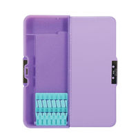 クツワ ピッタントン 筆入 ペンケース 両面 2ドアタイプ ミント CH203MT 1個