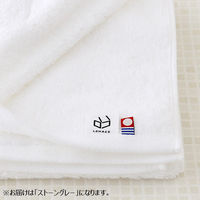 今治タオル フェイスタオル LOHACO Basic towel ストーングレー 約34×80cm 3枚  オリジナル