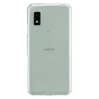 SoftBankSELECTION 耐衝撃 抗菌 クリアソフトケース for AQUOS wish/AQUOS wish2 SB-A031-SCAS（直送品）
