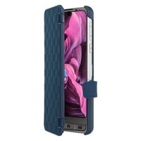 SoftBank SELECTION 抗ウイルス抗菌ルーペ付手帳型ケース for シンプルスマホ6 ネイビー SB-A033-LPFB/NV（直送品）