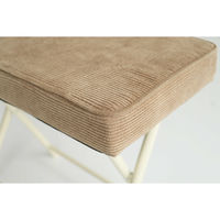 ICHIBA エルド フォールディングベンチ 幅510mm モカブラウン ILC-3570MBR 1脚（直送品）