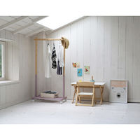 ICHIBA ミル キッズハンガーラック 幅660×奥行320×高さ1200ｍｍ ラベンダーピンク ILH-3685LPK 1台（直送品）