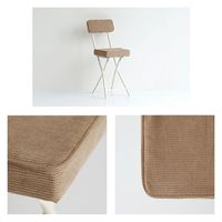 ICHIBA レップ フォールディングチェア モカブラウン ST-3254MBR 1脚（直送品）