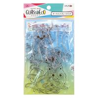 ヤマト グラスデコ オーナメントプレートパック いぬ GDP-D1 1セット(5個)