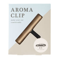 生活の木 車用 アロマクリップ 気軽に香りを楽しめる クリップ型芳香アクセサリー ゴールド 1個